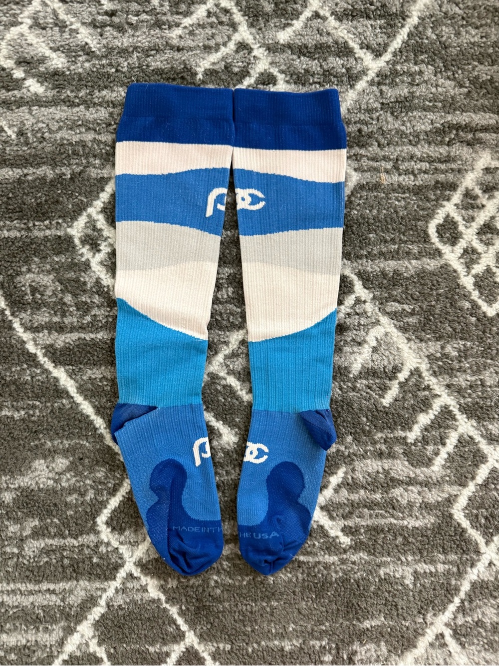 ProCompression Socks Unisex Small/Medium - Blue Wave
